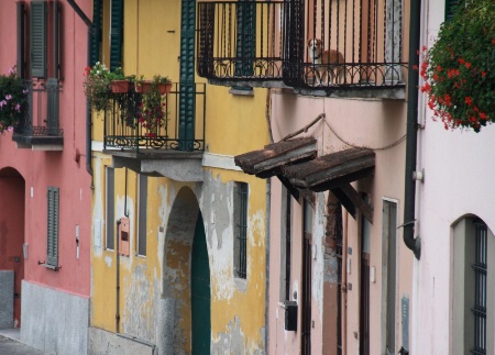 Houses from Pavia, Italy