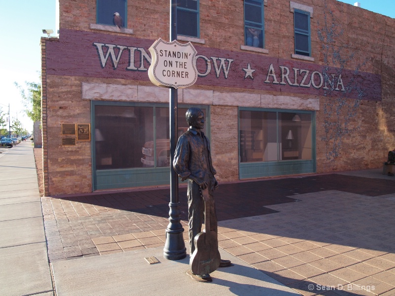 Winslow Arizona, Standing on the Corner