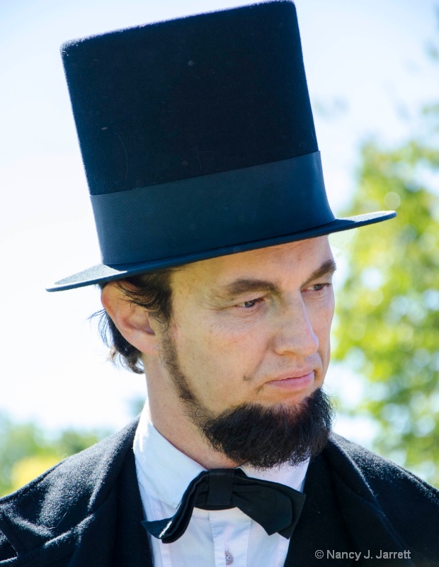 honest abe  impersonator 