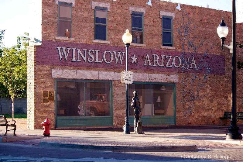 Standing on a Corner in Winslow, Arizona - ID: 13377269 © Johanna S. Billings