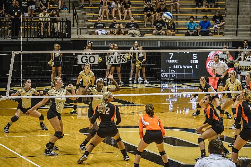 Learning to Play Volleyball:   Go Boilers!
