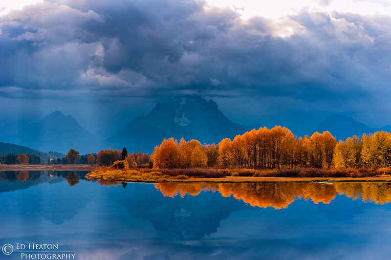 Fall Storm at Oxbow Bend
