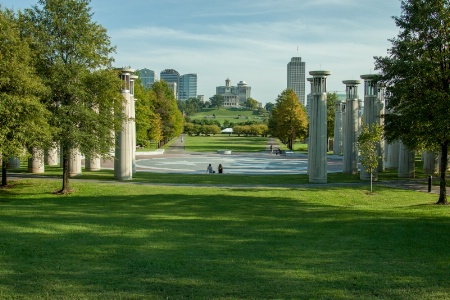 View to Nashville capital