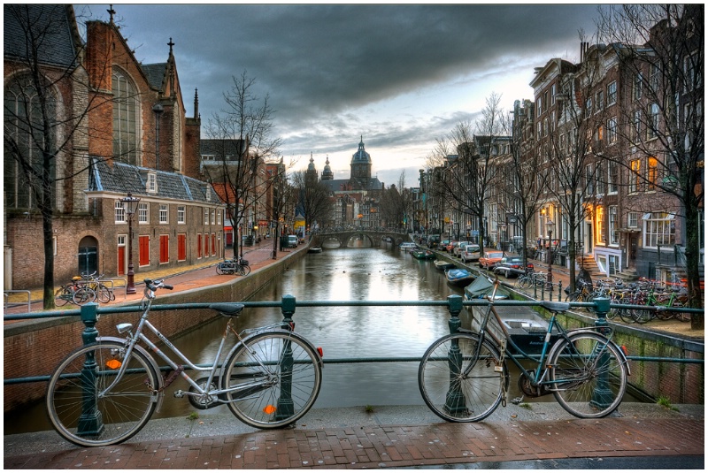 An Amsterdam Street Scene