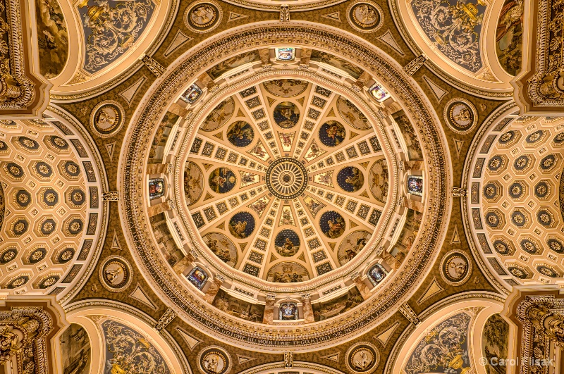 Inner Dome at St. Josaphat ~ Milwaukee, WI - ID: 13402786 © Carol Flisak
