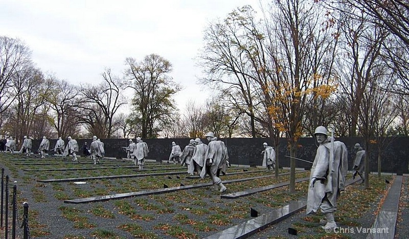 20021126 0011 Korean War Memorial - ID: 13403948 © Chris Vansant