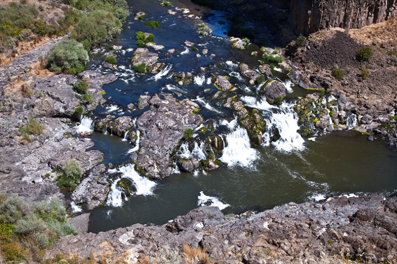 Upper Palouse Falls  - ID: 13406278 © Patricia A. Casey