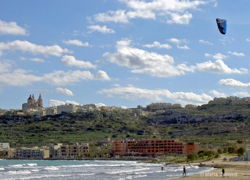 Għadira Bay, Mellieha, Malta