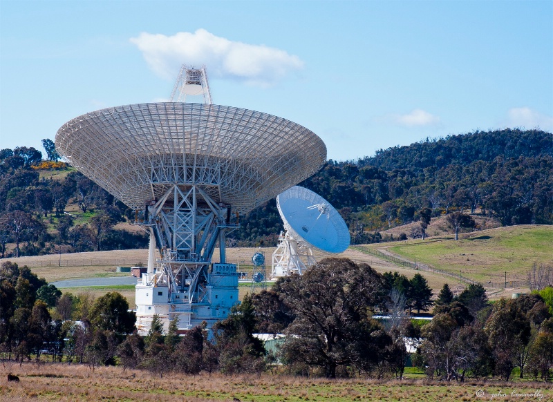 The Tidbinbilla Tracking Station.