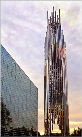 Sunset Through The Spire