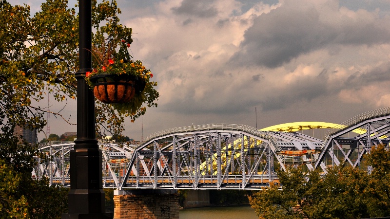 Purple People Bridge- Storm passed