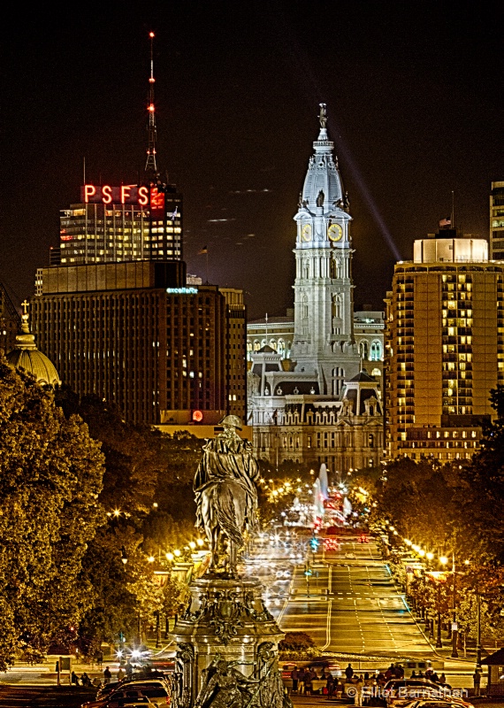 Philadelphia at Night 1