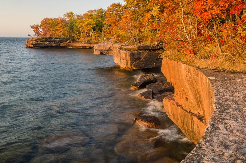 Autumn at the Ledges