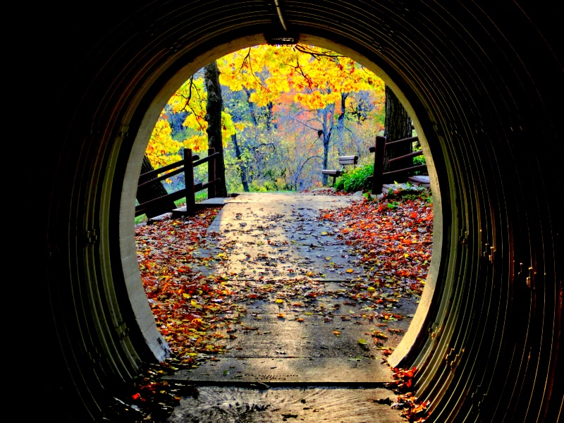 LIGHT AT END OF TUNNEL