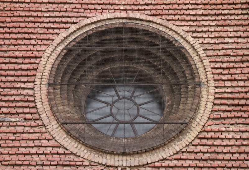 A church window from Pavia