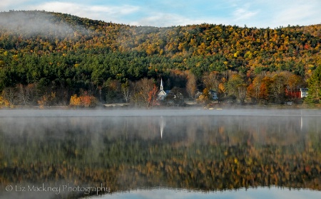 The Little White Church on Crystal Lake