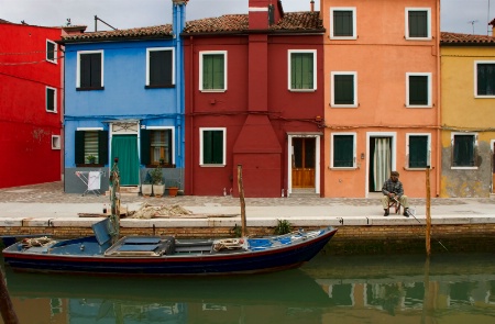 Fishing in Burano