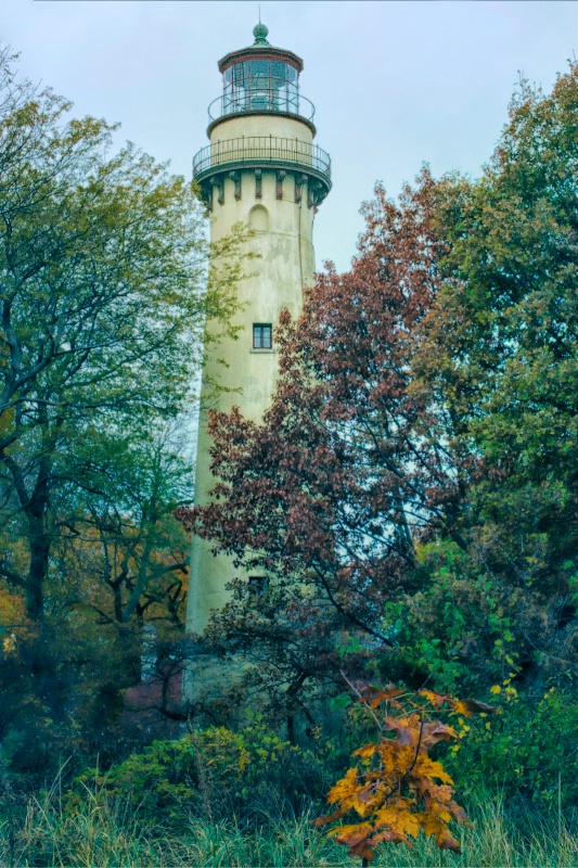 Autumn at the Evanston Lighthouse