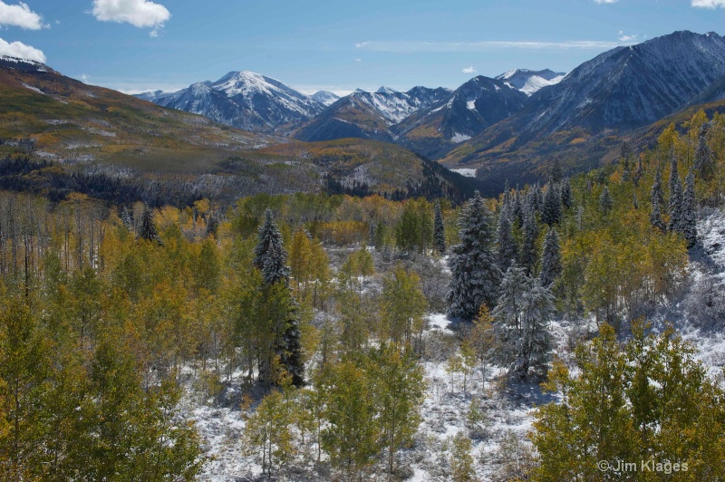 Fall snow - Summit of McClure Pass - ID: 13444630 © Jim Klages