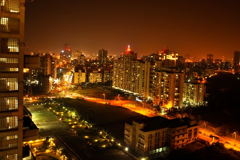 Navi Mumbai in Night