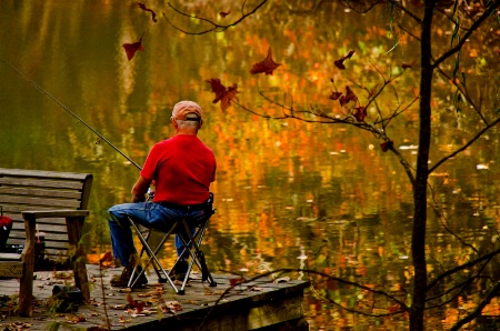 Soaking up the Final Fall Days