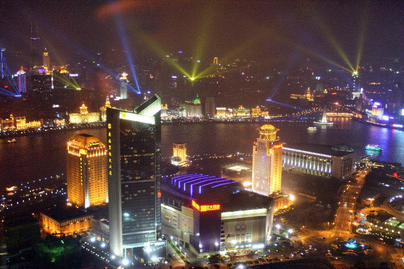 Pudong River Shanghai China 