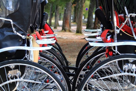 Rickshaws,Japan