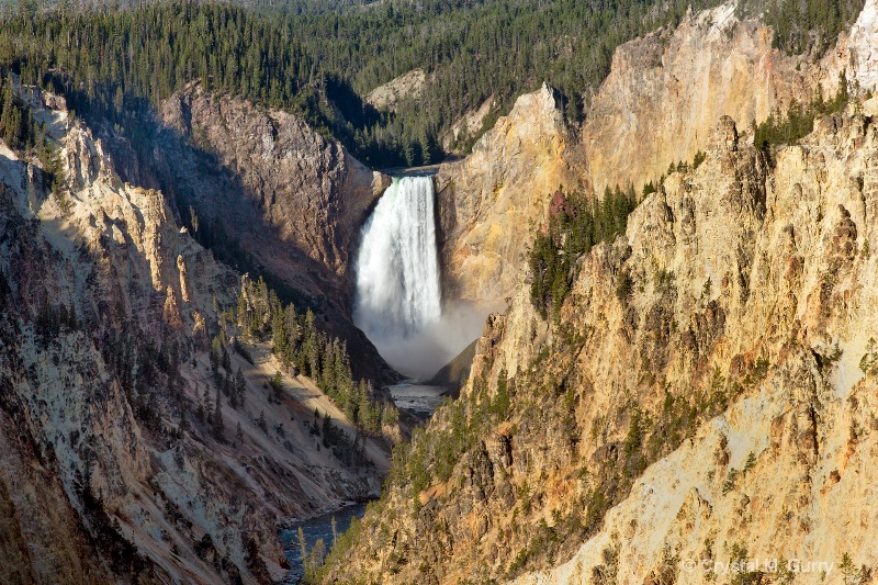The Upper Falls of the Grand Canyon, Yellowstone 