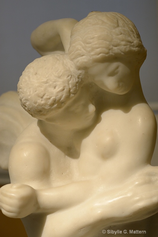 Cupid & Psyche, by Rodin, V&A Museum, London - ID: 13477317 © Sibylle G. Mattern
