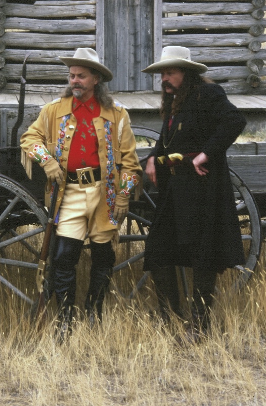 Buffalo Bill Cody  and  Wild Bill Hickok