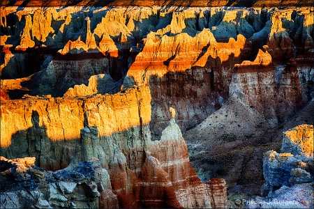 Sunset at Coal Mine Canyon