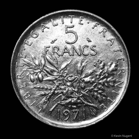 France-Five Francs-1971