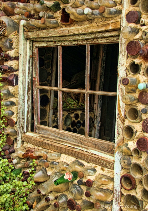 Window to Bottle House