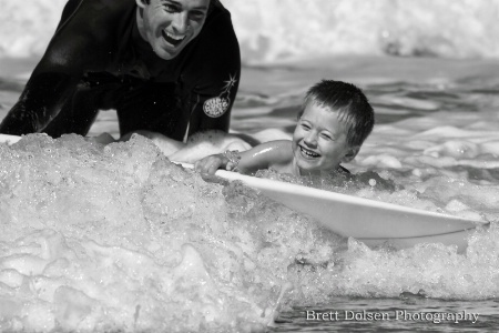 Surfing with Uncle Joel