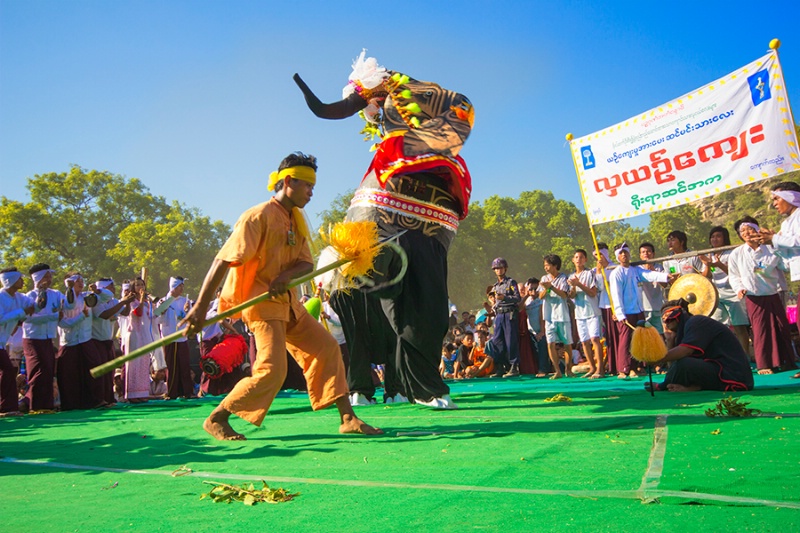 elephant dance festival....