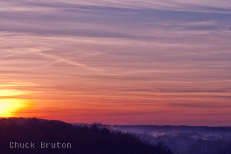 Ozark Sunrise - ID: 13491469 © Chuck Bruton