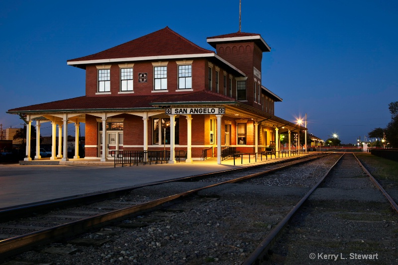 San Angelo Train Depot - ID: 13496192 © Kerry L. Stewart