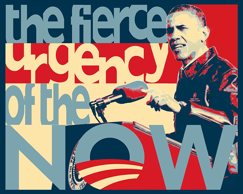 The Fierce Urgency of the NOW