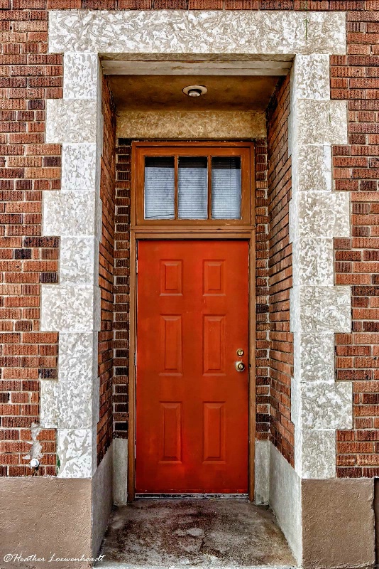 Behind The Orange Door