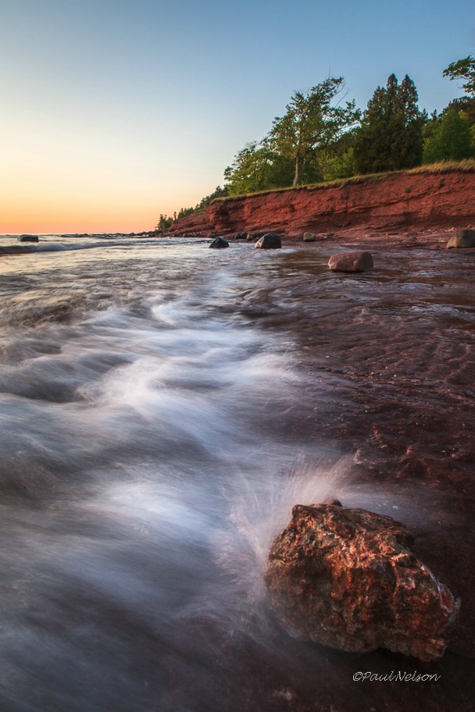 Breaking Wave at Presque Isle