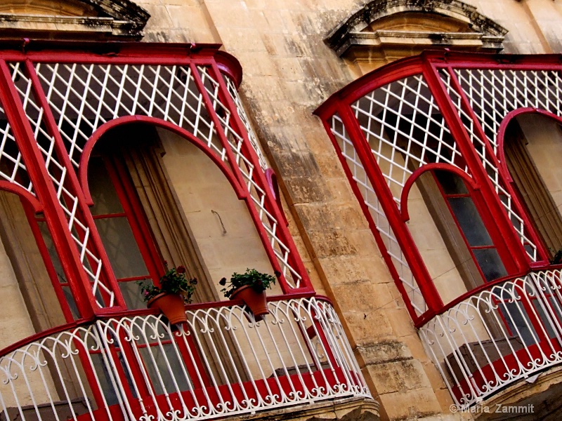Red Balconies