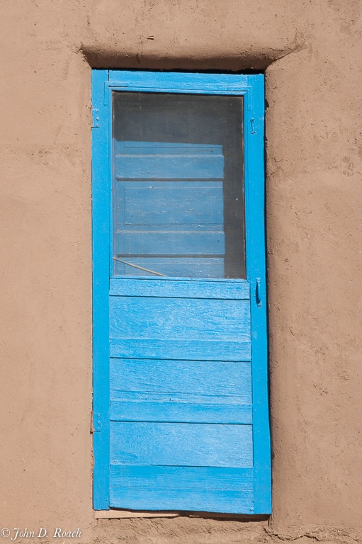 The Blue Adobe Door - ID: 13503778 © John D. Roach