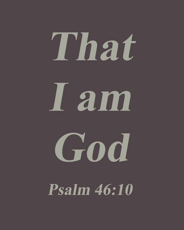 Psalm 46.10 Panel 3