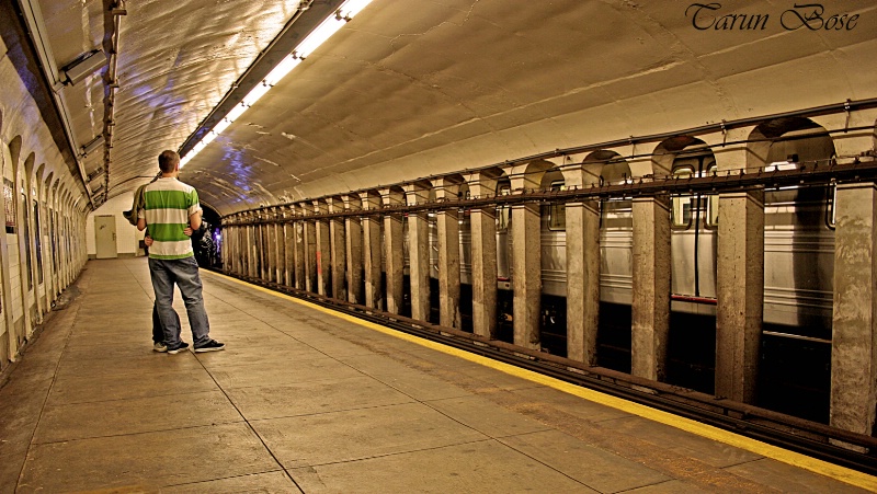 Subway Station 190 st. New york city.