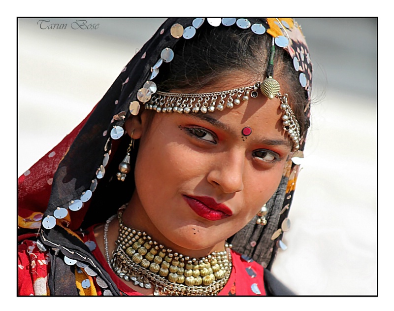 Beautiful girl from Rajasthan.