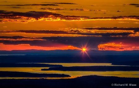 Sunset from Cadillac Mountain