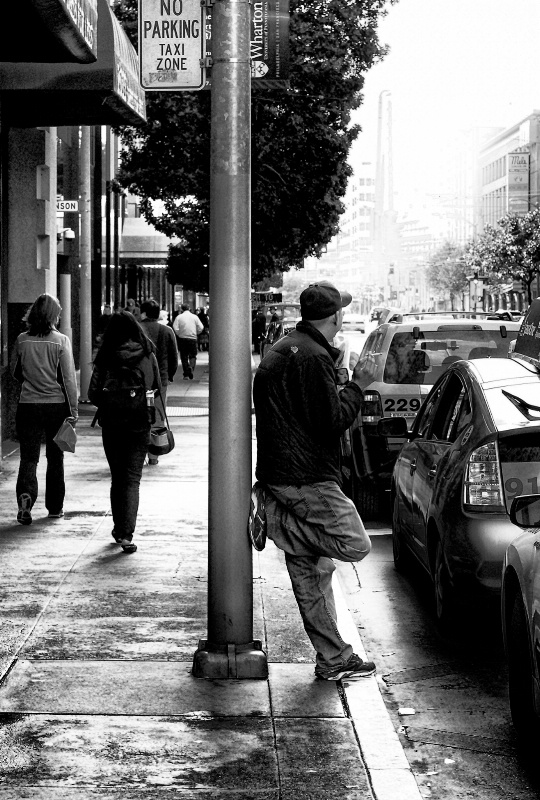 Taxi Stand, San Fransisco - 2012