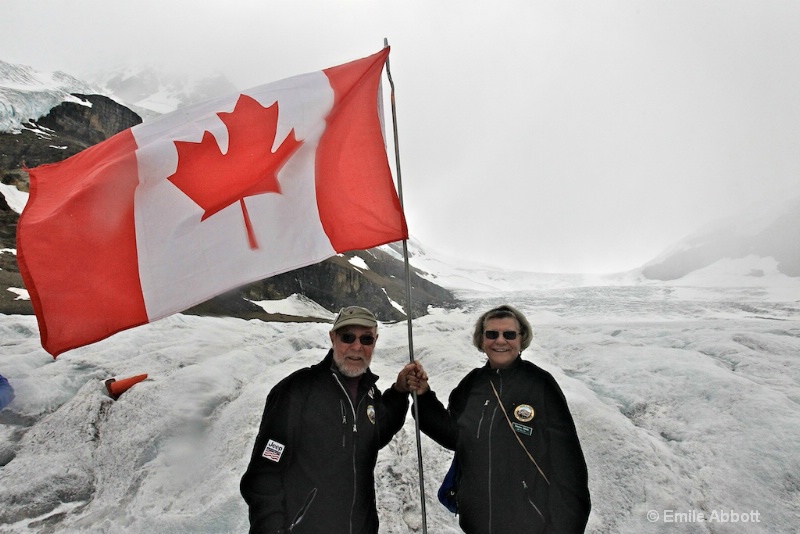 Hello from the Athabasca Glacier - ID: 13547447 © Emile Abbott