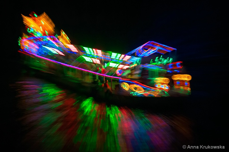 Floating with light
