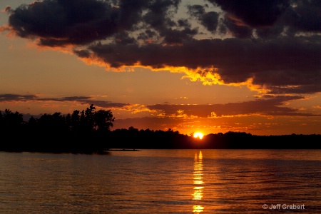 indian lake sunset 6988